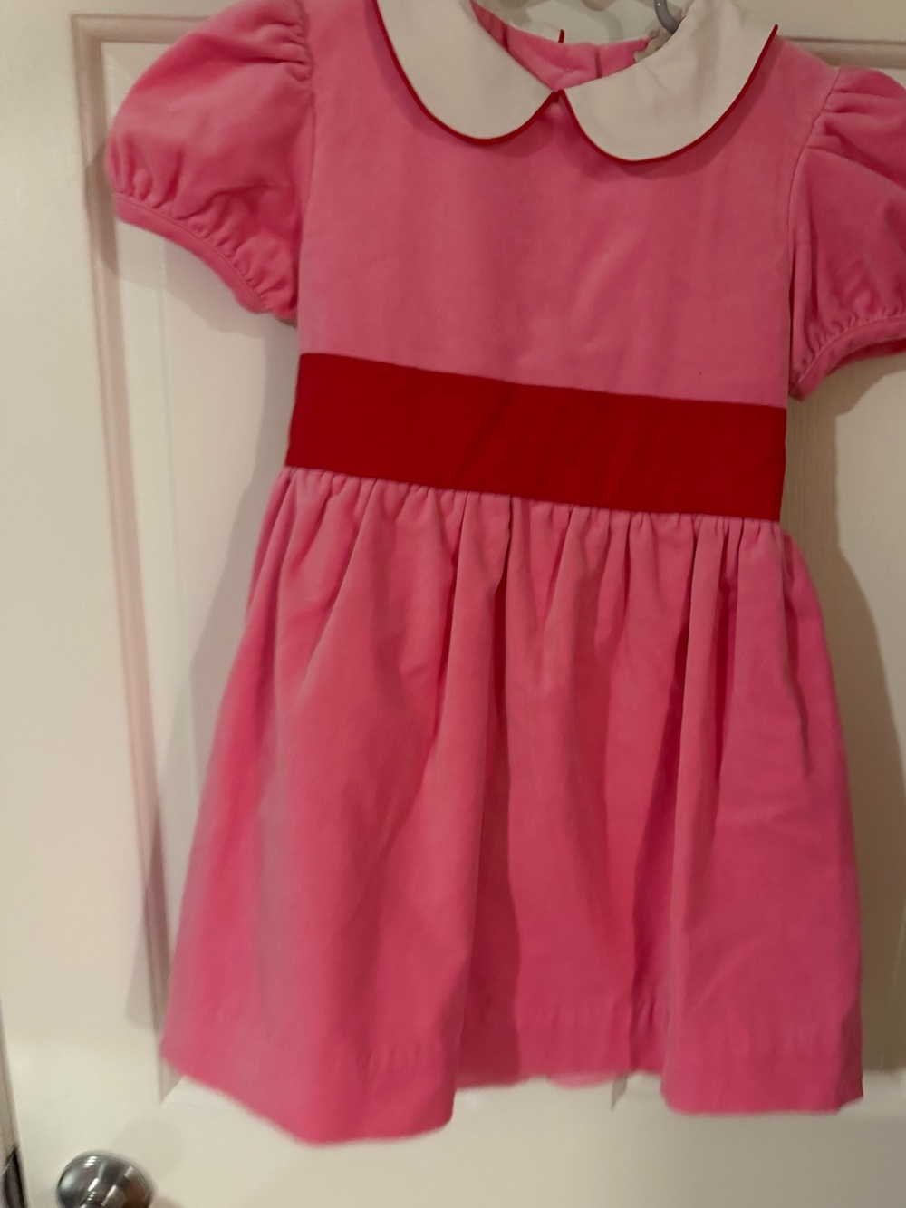 TBBC Cindy Lou Sash Dress Pink and Red Dress